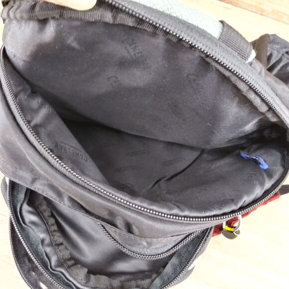 CAMELBAK Waist Lumbar Fanny Bag Red Silver NO BLADDER Hiking Camping Outdoors - Picture 12 of 12